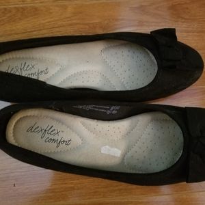 Womens Black Wedge Pump